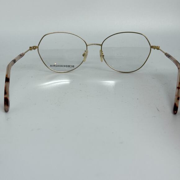 BCBGMAXAZRIA‎ Moira Rose Gold Womens Oval Full Rim Eyeglasses 54-16-135 H17646 main image 5